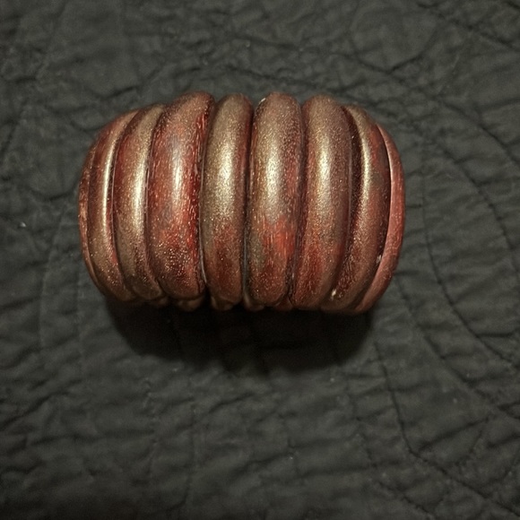 Vintage wooden bracelet - Picture 4 of 5